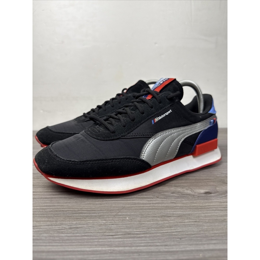 BMW MMS x Puma Future Rider Black High Risk Red Size 8 US 306649-01